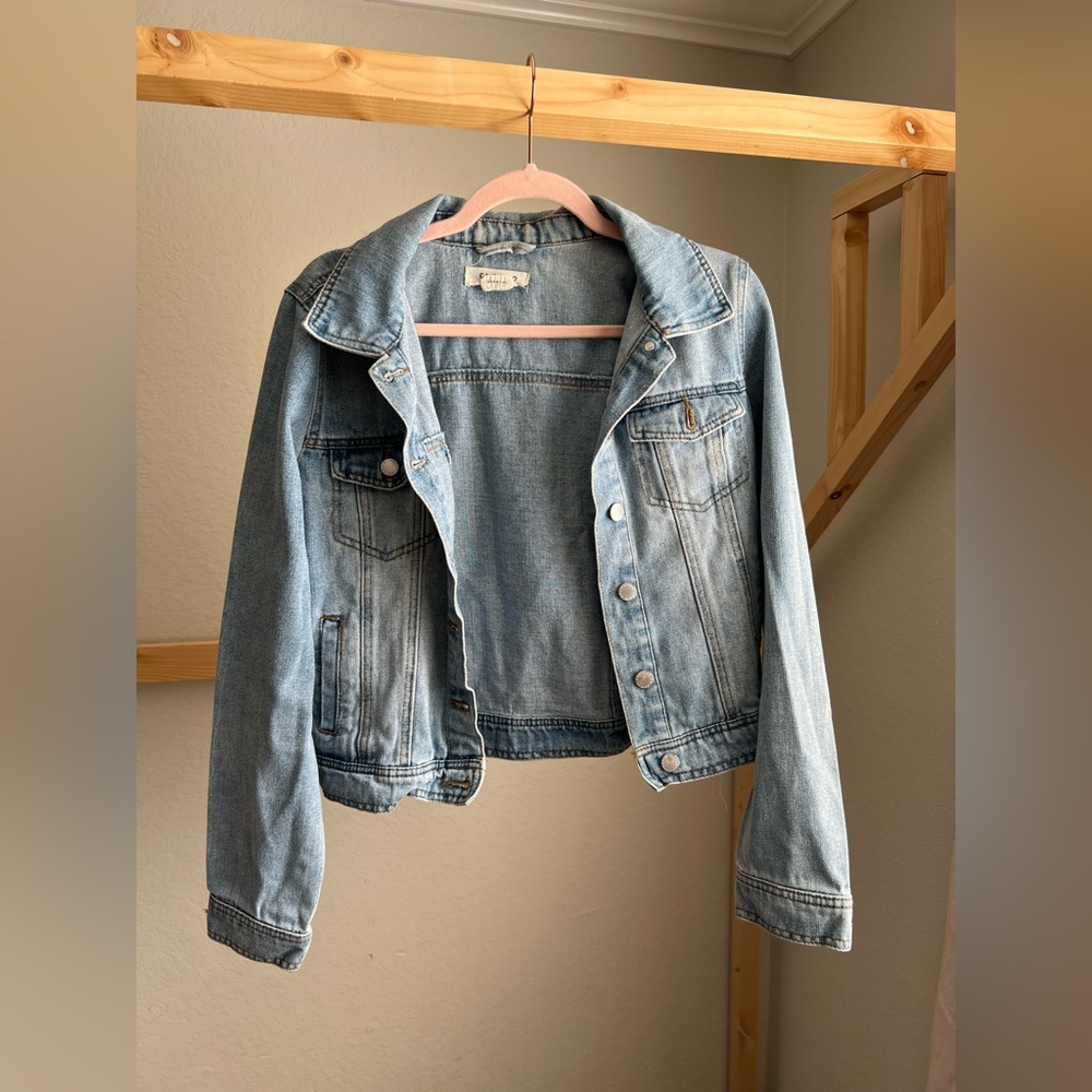 Ci Sono Blue Denim Jacket Women’s Size Large